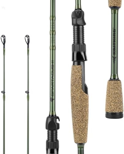 KastKing Spartacus II Twin-Tip Spinning &amp; Casting Fishing Rods